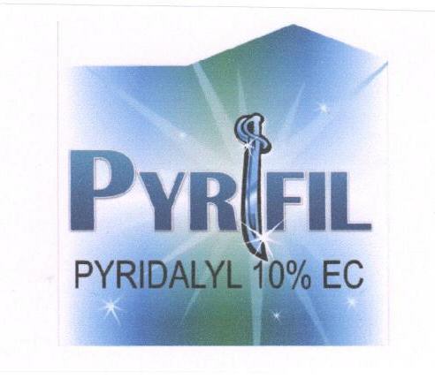 Pyrifil (label) Device mark 1698425 Trademark