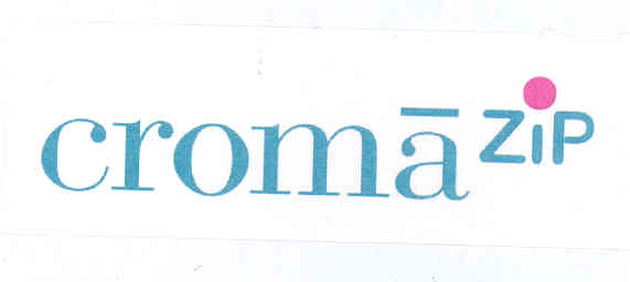 Croma Zip (label) Device mark 1745864 Trademark