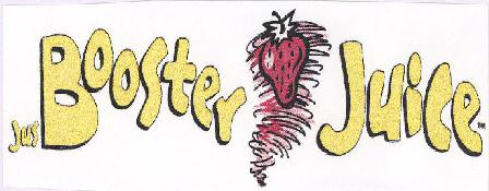 Jus Booster Juice (logo) Device mark 1706076 Trademark
