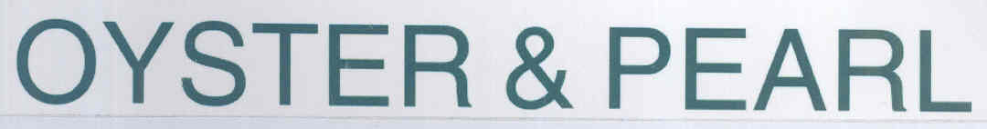 Oyster & Pearl (label) Device mark 1758597 Trademark
