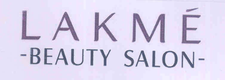 Lakme Beauty Salon (label) Device mark 1766887 Trademark