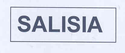Salisia (label) Device mark 1767022 Trademark