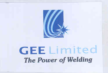 Gee Limilted The Power Of Welding (label) Device mark 1766008 Trademark