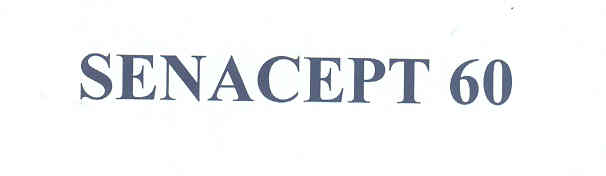 Senacept 60 (label) Device mark 1774617 Trademark