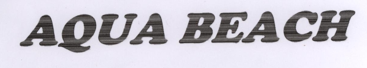 Aqua Beach (label) Device mark 1790520 Trademark