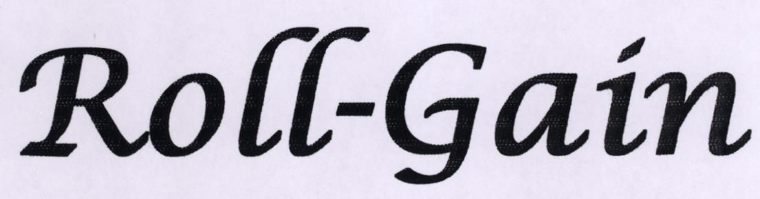 Roll-gain (label) Device mark 1799205 Trademark