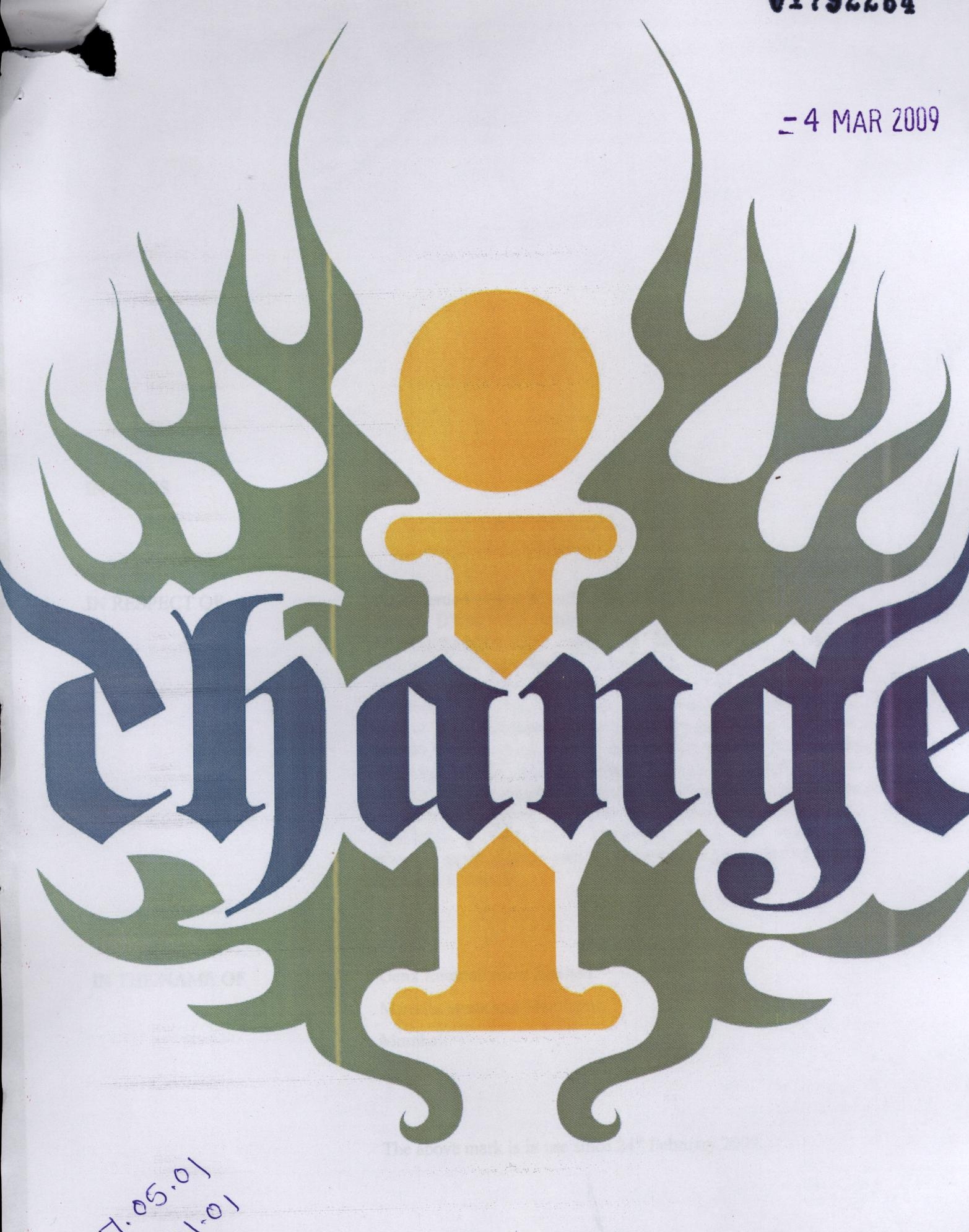 I-change ( Label ) Device mark 1792284 Trademark