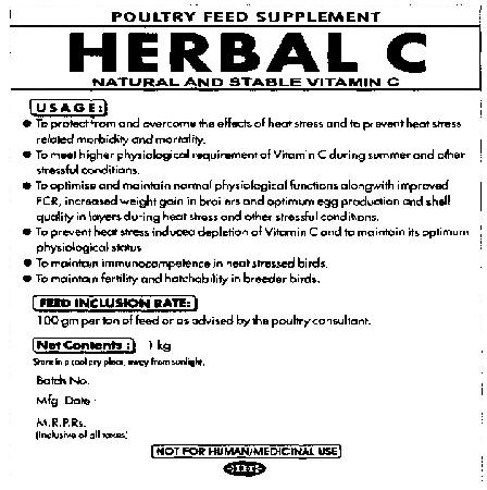 Herbal- C Device mark 1805234 Trademark
