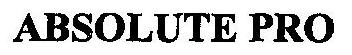 Absolute Pro Device mark 1805768 Trademark