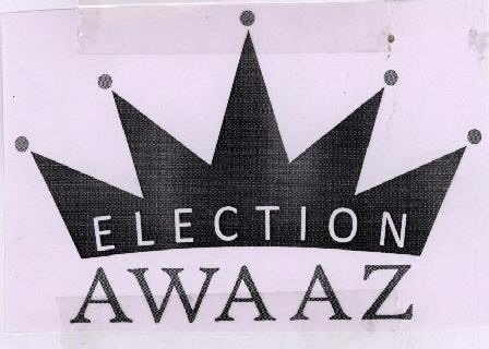 Election Awaaz With Device Device mark 1783823 Trademark