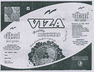 Viza Device mark 1784001 Trademark