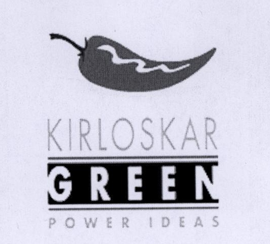 Kirloskar Green ( Label ) Device mark 1784017 Trademark