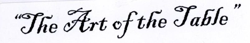 'the Art Of The Table' Device mark 1814796 Trademark