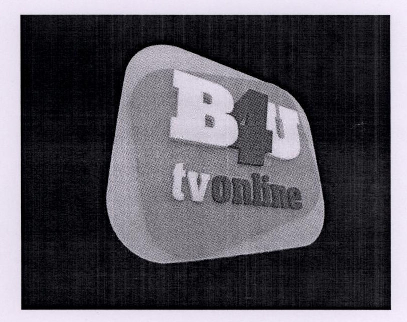 B4u Tv Online (label) Device mark 1784225 Trademark