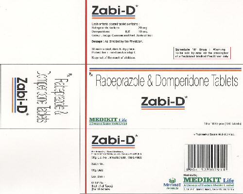 Zabi-d With Label Device mark 1692875 Trademark