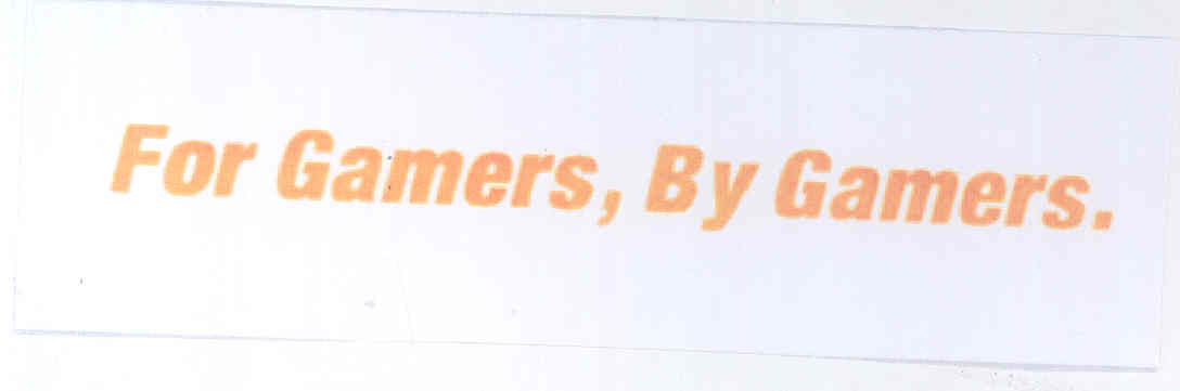 For Gamers, By Gamers Device mark 1700603 Trademark