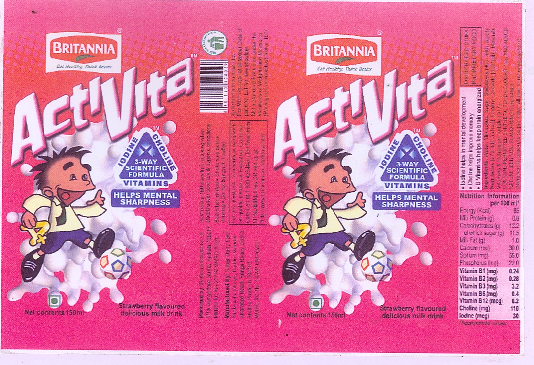 Britannia Acti Vita Device mark 1838086 Trademark