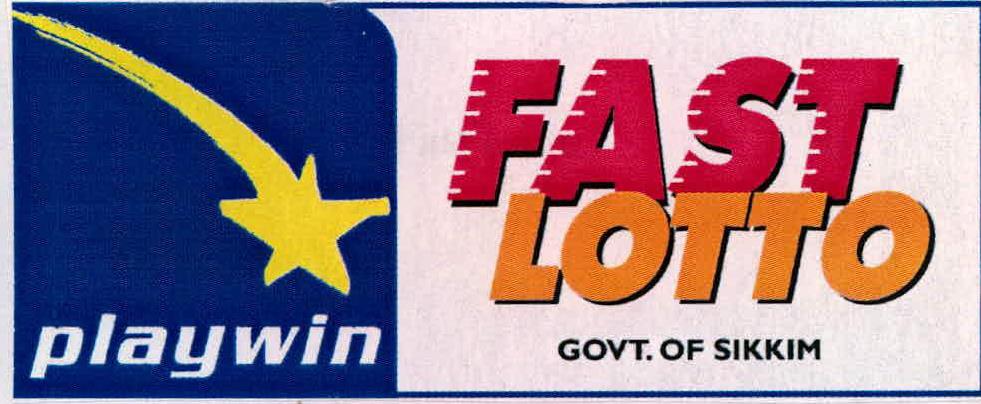 Playwin Fast Lotto (label) Device mark 1723472 Trademark