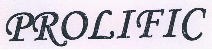 Prolific (label) Device mark 1723844 Trademark