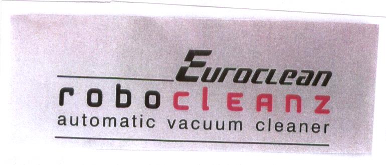Euroclean Robo Cleanz Device mark 1898716 Trademark