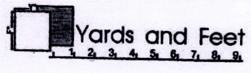 Yards And Feet Device mark 1875244 Trademark