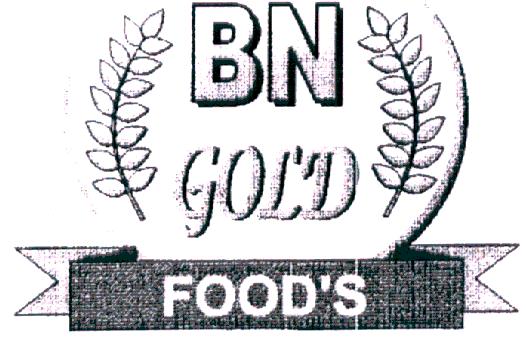 Bn Gold Foods Device mark 1908488 Trademark