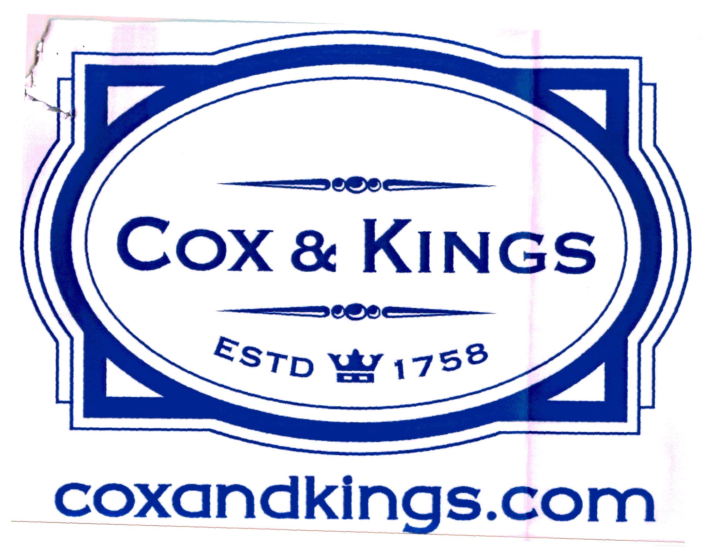 Cox And Kings Device mark 1907527 Trademark