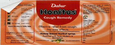 Dabur Honitus Cough Remedy Device mark 1938335 Trademark