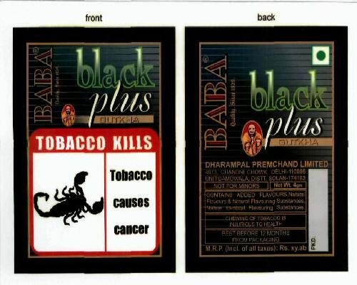 Black Plus Device mark 1944841 Trademark