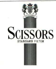 Scissors Standard Filter Device mark 1961016 Trademark