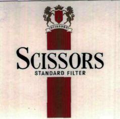 Scissors Standard Filter Device mark 1961017 Trademark