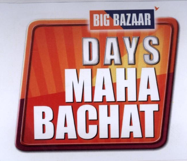 Big Bazaar Days Maha Bachat Device mark 1955979 Trademark