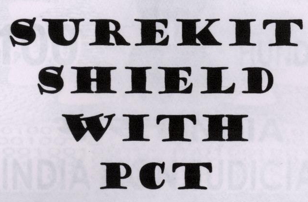 Surekit Shield With Pct Device mark 1984104 Trademark