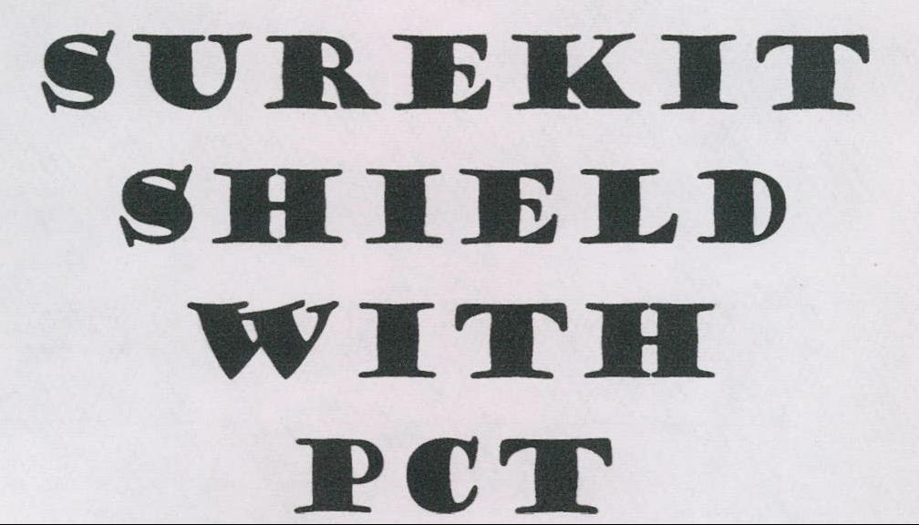 Surekit Shield With Pct Device mark 1984108 Trademark