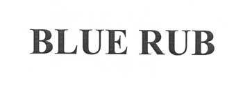 Blue Rub Device mark 2055067 Trademark