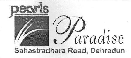 Pearls Paradise Sahastradhara Road, Dehradun (logo) Device mark 2057961 Trademark