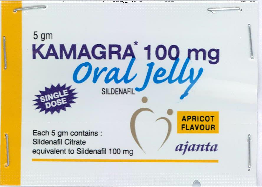 Kamagra* 100 Mg Oral Jelly Sildenafil Device mark 2079836 Trademark