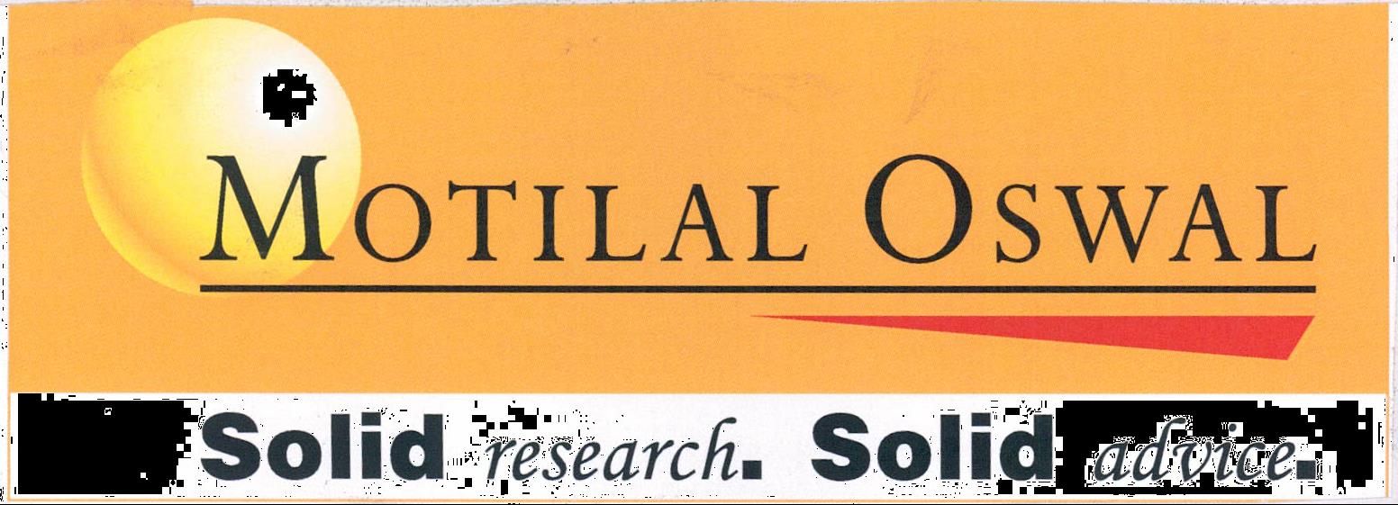 Motilal Oswal Solid Research. Solid Advice. Device mark 2069976 Trademark