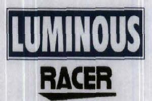 Luminous Racer (with Label) Device mark 2077909 Trademark