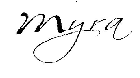 Myra (logo) Device mark 2196391 Trademark