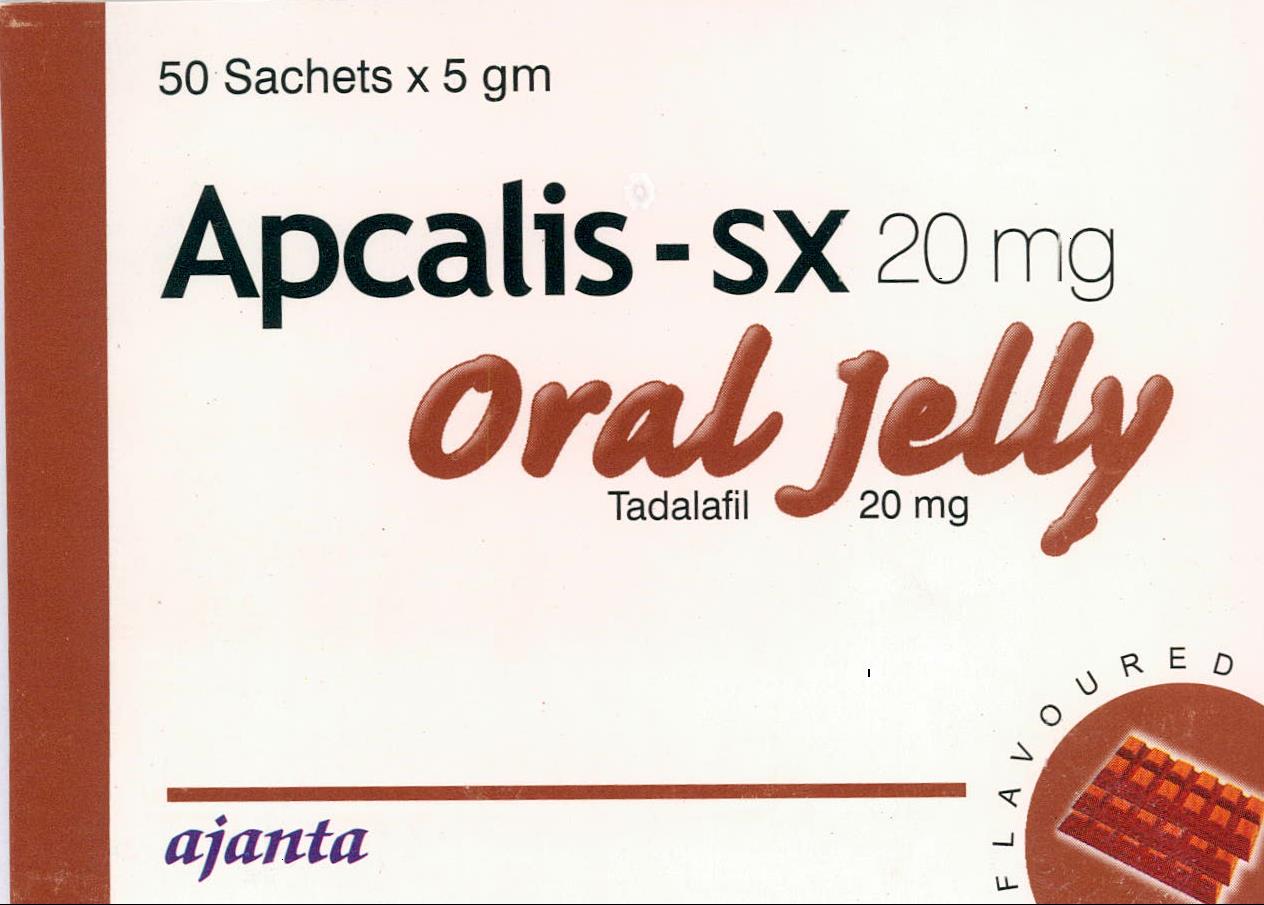 Apcalis-sx 20mg Oral Jelly Device mark 2143347 Trademark