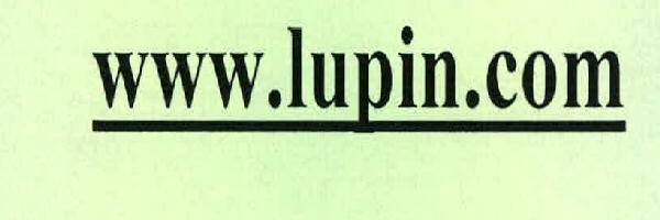 W W W . Lupin. Com Device mark 2202110 Trademark