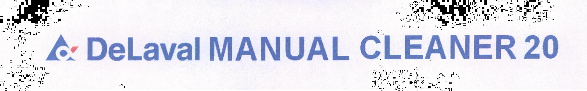 Delaval Manual Cleaner 20 Device mark 2202511 Trademark