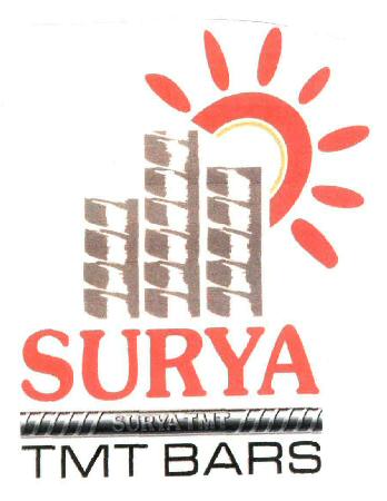 Surya Tmt Bars (with Device) Device mark 2002694 Trademark