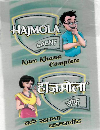 Hajmola (label) Device mark 2218050 Trademark