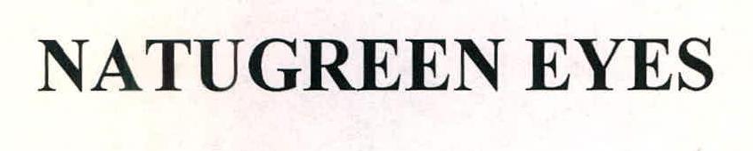 Natugreen Eyes Device mark 2228018 Trademark