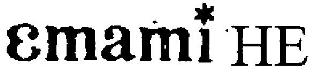 Emami He Device mark 1599401 Trademark