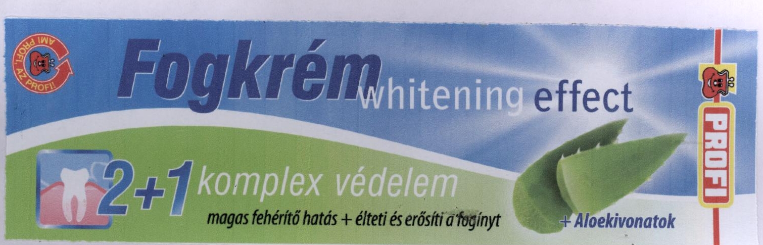 Fogkrem Whitening Effect Device mark 1972845 Trademark