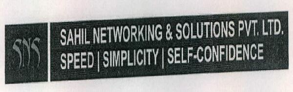 Sns Sahil Networking & Solutions Pvt.ltd. Device mark 2290316 Trademark