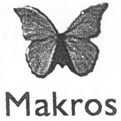 Makros (device Of Buterfly) Device mark 1623604 Trademark